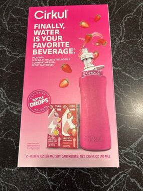 Pink Stainless Steel Water Bottle